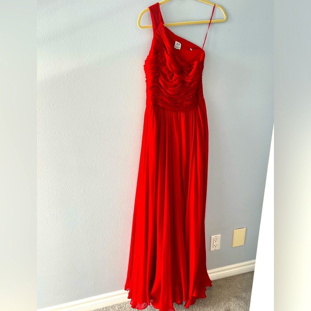 Halston Heritage Red Evening Gown size 4